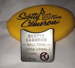 Scotty Cameron 2008 Red Circle T Ball Marker USGA Legal Bought Direct! image 1