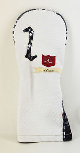 NWT iliac Golf Bert LaMar Carlton Boa Italian Croc Leather Driver Head Cover image 1
