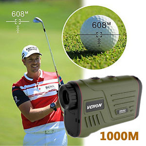6 x22mm Laser Range Finder Telescope 1000m Hunting Golf Distance Multifunction image 1