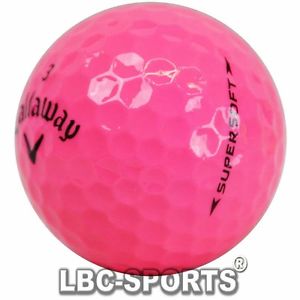400 CALLAWAY SUPERSOFT 2016 PINK GOLFBÄLLE - AAAAA - LAKEBALLS PREMIUMSELECTION image 1