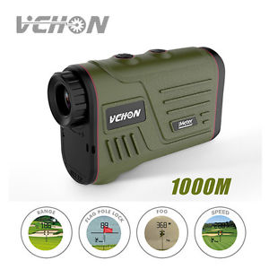 6x22mm Laser Range Finder Telescope 1000m Hunting Golf Distance Angle Measuring image 1