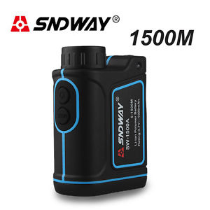 Rangefinder 1500m 8X Laser Angle Hight Meter Speed Measurer LCD IP54 For Hunting image 1