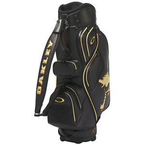 OAKLEY GOLF SKULL 92925JP STYLE CADDY BAG BLACK image 1