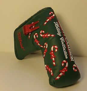 Scotty Cameron 2002 Holiday Collection Candy Cane Putter Headcover-New image 1