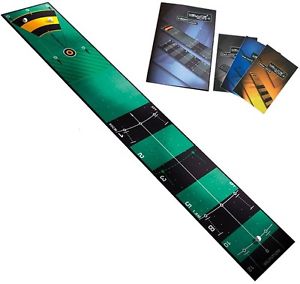 Welling-Putt Golf Putting Mat - 4 Metres Includes a training booklet and image 1