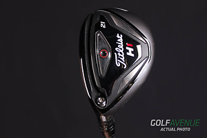 Titleist 816H1 3 Hybrid 21° Stiff Left-Handed Graphite Golf Club #2882 image 1