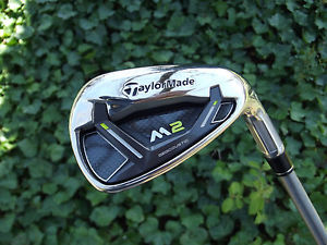 2017 TaylorMade M2 Irons 6-PW Custom AeroTech SteelFiber i80 Regular Flex image 1