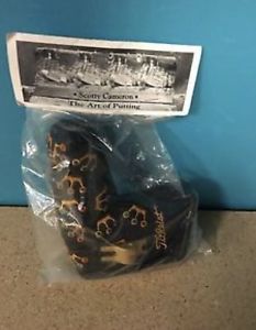 Scotty Cameron Titleist Black Mini Crowns Headcover Dancing Crowns New image 1