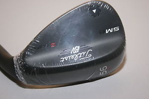 Titleist Vokey SM6 Jet Black (Stiff, Stahl, 10°Bounce, S-Grind, NEU) 56° Sand image 1