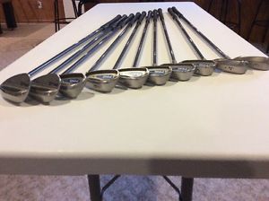 PING G2 Iron Set Golf Club - Green Dot, Stiff Graphite Shafts image 1
