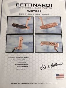 Bettinardi BB0 Copper Putter With Carbon Fiber Inset 35" image 1