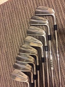Titleist 714 MB Forged Iron Set 3-PW Stiff Flex Rh image 1