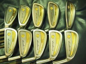 Honma Mens LB606 H&amp;F golf iron 24K goldline 4stars Rare Excellent! image 1