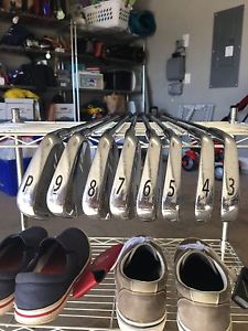 Titleist  ZM FORGED Steel Shaft Iron Set X-Stiff Flex Irons 3-PW  USED image 1