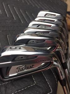 Titleist AP2 714 Forged irons 5-PW Dynamic Gold X100 Lamkin Grips 38" image 1
