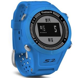 Garmin Approach S2 Golf GPS Rangefinder Blue Watch 38000 Worldwide Golf Courses image 1