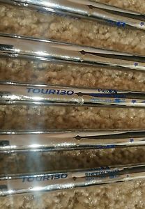 Spine Aligned Nippon ns pro modus 3 Tour 130 X flex 10 Shafts 3-pw plus 2 wedges image 1