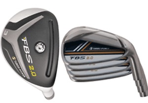 Turbo Power FBS 2.0 Hybrid Iron Combo Set &amp; 1-3-5 Wood Set Custom Made To Specs image 1