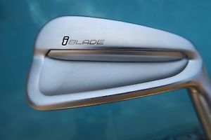 Mint RH Ping iBlade Iron Set 3-PW, TT DG S300, Blue image 1