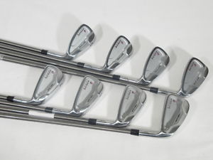 WISHON STERLING Single Length IRONS (4-PW,GW) w/Aerotech SteelFiber i80 REGULAR image 1