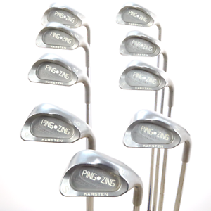 Ping Zing Iron Set 3-W,S White Dot Steel JZ Stiff Flex 28315A image 1