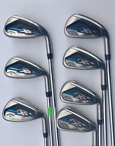 Callaway XR OS Over Size 4-PW Irons Speedstep Regular Flex Steel Irons 2" over image 1