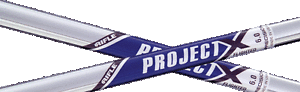 Project X Flighted 5.0 0.370 Parallel Iron Shafts 41"-37.5" 8 Iron Set ! image 1