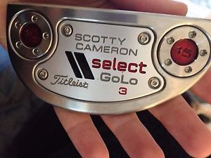 Titleist Scotty Cameron Select Golo 3 Putter 34" Great Condition! RH image 1
