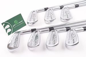 CALLAWAY RAZR X FORGED IRONS / 4-PW / STIFF PROJECT X 6.0 SHAFTS / 62953 image 1