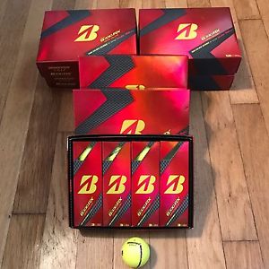 2016 BRIDGESTONE TOUR "B330RX" GOLF BALLS NEW 7 DOZEN YELLOW image 1