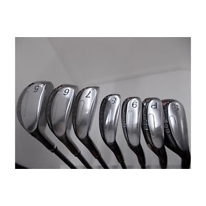 Used[B] Golf PRGR egg II 8S Iron Set egg original carbon M37 5-P, SW Men M1W image 1