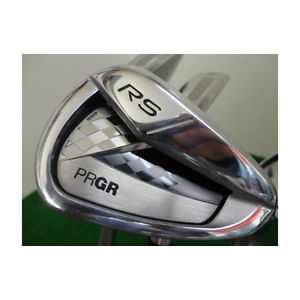 Used[B] Golf PRGR RS titanium face 5S Iron Set RS M43 7th ~Pw 4 pcs set Men D5G image 1