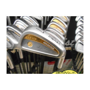 Used[B] Golf Honma Golf LB-606 H &amp; F 24K GP 10S Iron Set Other Men L6V image 1