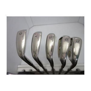 Used[B] Golf PRGR iD nabla RED 5S Iron Set M37 6I. 7I. 8I. 9I. PW Men F4H image 1