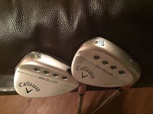 New Callaway Mack Daddy 3 Wedge Set - Gold Nickel - 56 And 60 image 1