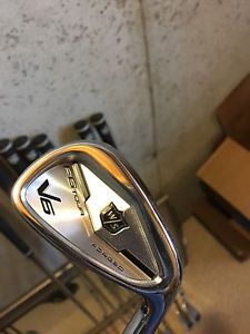 Wilson Staff FG Tour V6 Forged...4-GW..stiff Flex.  S300 AMT Shafts! Mint!!!!! image 1