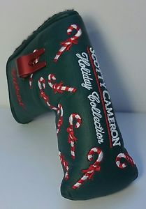 Scotty Cameron 2002 Holiday Collection Candy Cane Putter Headcover-New image 1