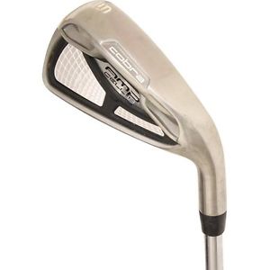 Left Handed Cobra Golf Amp Cell-S 4-Pw, Aw Iron Set Uniflex Steel Very Good image 1