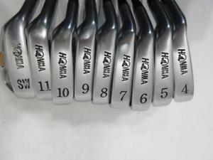 USED Honma TwinMarks TM-503 2star GOLD left iron set 9pc left image 1