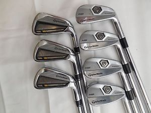 Used RH Taylormade Rbladez Tour /Tour Preferred MB Combo 4-PW Iron Set KBS Stiff image 1