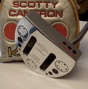 Polished Sole Scotty Cameron Studio Select Kombi Mallet Putter + Head Cover image 1