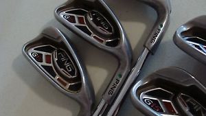 PING G15 5-PW Green Dot Stiff Ping CFS steel shafts   Priority US Ship image 1