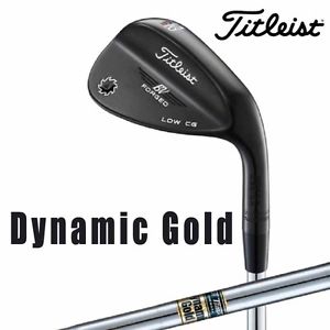 TITLEIST GOLF JAPAN Vokey Design FORGED WEDGE BLACK PVD Dynamic Gold 2017 MODEL image 1
