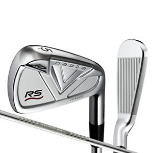 PRGR iD nabla RS Forged Iron Set 5-PW Spec steel shaft M43ST (Stiff) RH New image 1