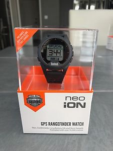 Bushnell NEO iON GPS RangeFinder Watch - Charcoal - New In Box image 1