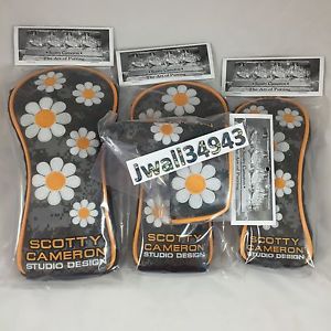 Scotty Cameron 2015 Limited Digital Camo Flower HeadCovers Complete Set New image 1