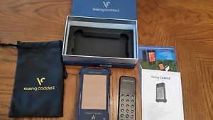 Voice Caddie SC200 SWING CADDIE Portable Launch Monitor - Blue image 1