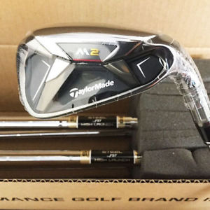 NEW! TAYLORMADE 2016 M2 IRON SET 4-PW STEEL REAX 88HL REGULAR +2" MSRP:$899.99 image 1