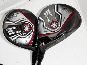 Callaway Fantástico Big Bertha Bosque Lote/3 &amp; 5/Kage Kuro Grafito Flex Rígido image 1