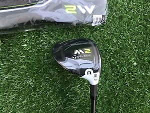 New Taylor Made M2 5 Wood 18 Degree Reax 55 Regular  Shaft In Wrapper Pro Shop image 1
